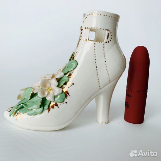 Туфелька «Весна» фарфор