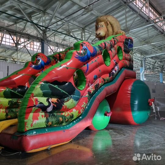 Ремонт надувных батутов