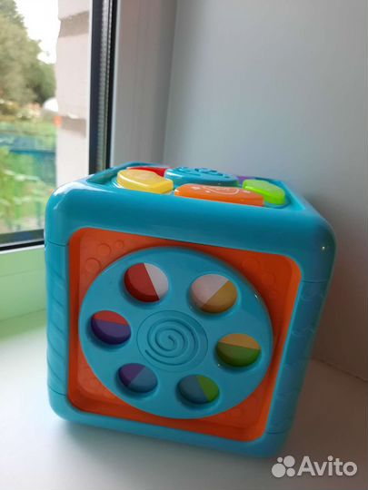 Развивающий кубик baby go музыкальный
