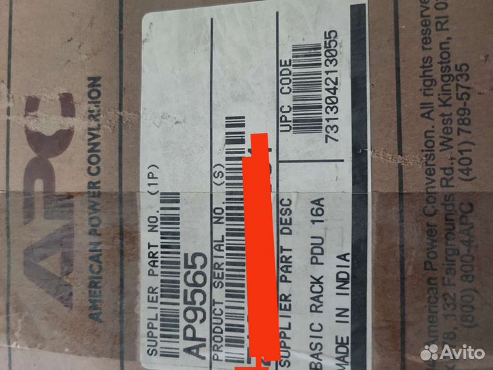 Apc pdu AP9565