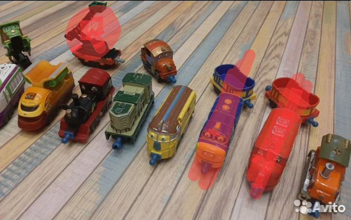 Паравозики чагинтон(chagginton) -коллекция, металл