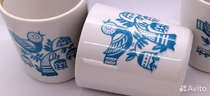 Детские бокалы 250 мл. 3 шт одним лотом чайка крас