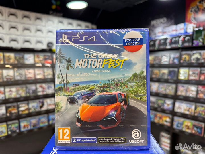 Игры для PS4: The Crew Motorfest (Русская версия)