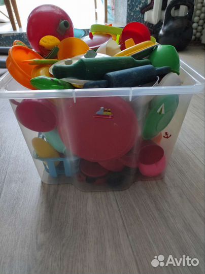 Детская посудка пакетом