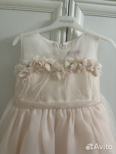 Нарядное платье для девочки 128