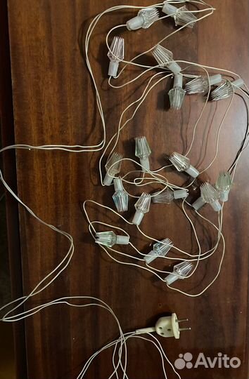 Елочная гирлянда СССР