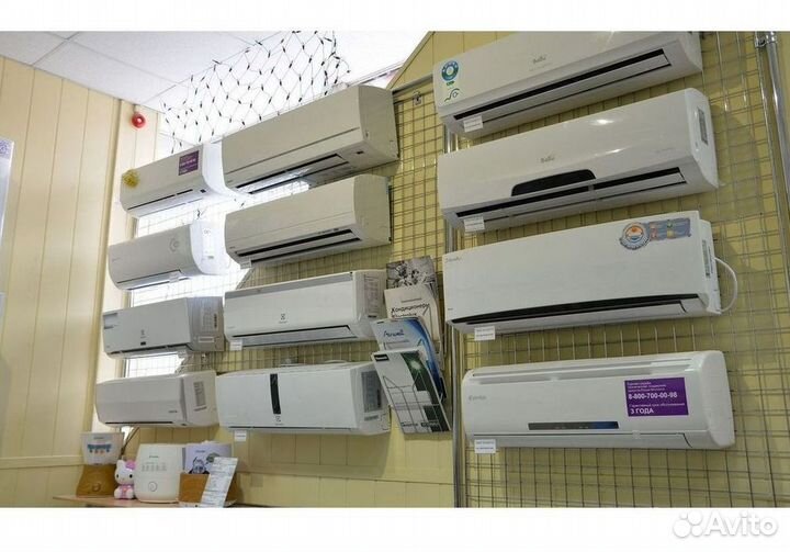 Сплит система с установкой