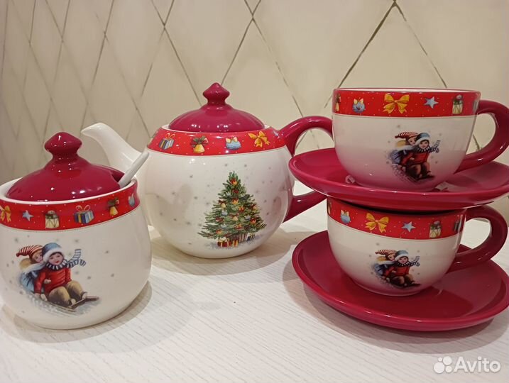 Чайный новогодний набор