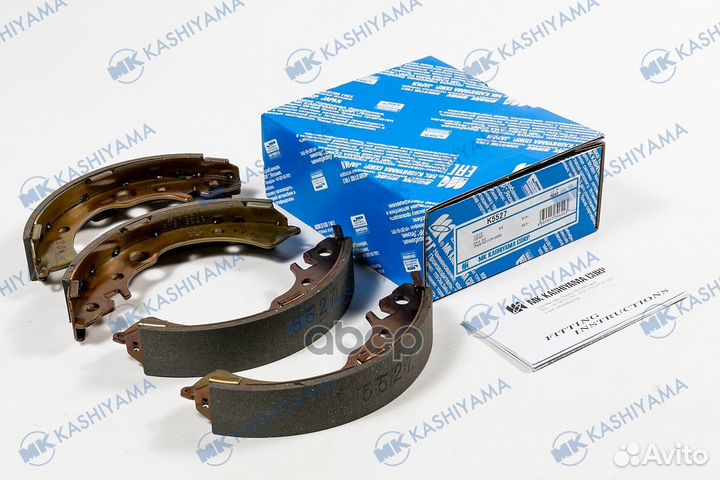 K5527-01 4096.01 колодки барабанные Honda Civ