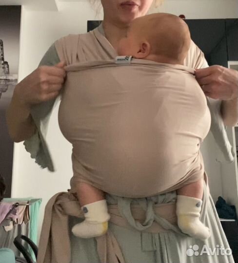 Трикотажный слинг-шарф berkanamama