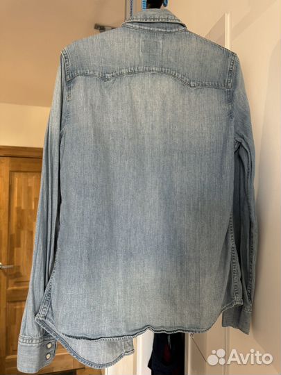 Джинсовая рубашка Levis xs