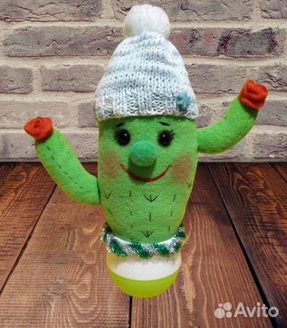 Кактус ручной работы