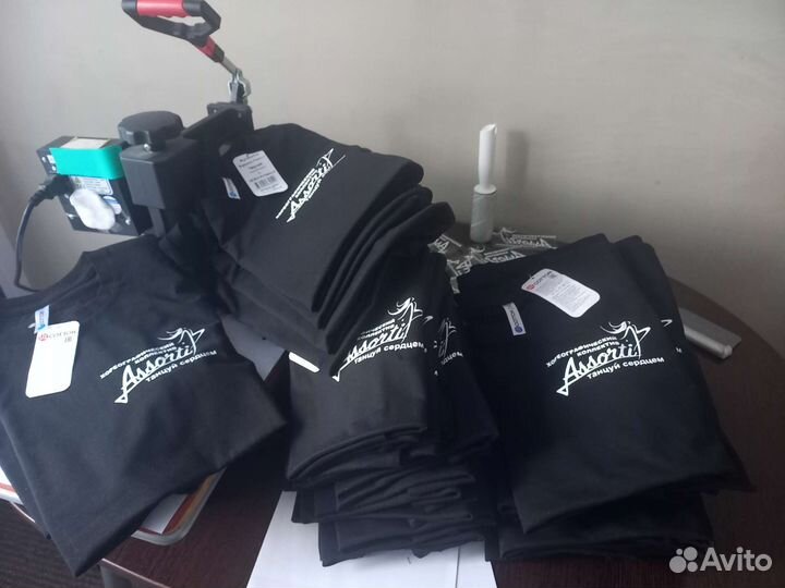 Печать на футболках, жилетах, толстовках