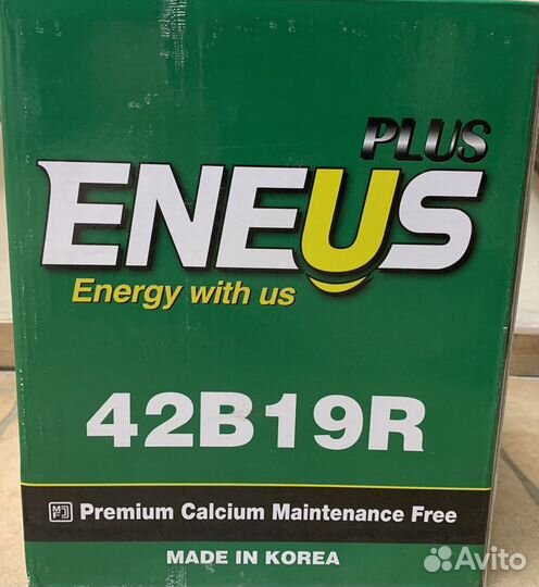 Акб на Матиз 40 Ач Eneus