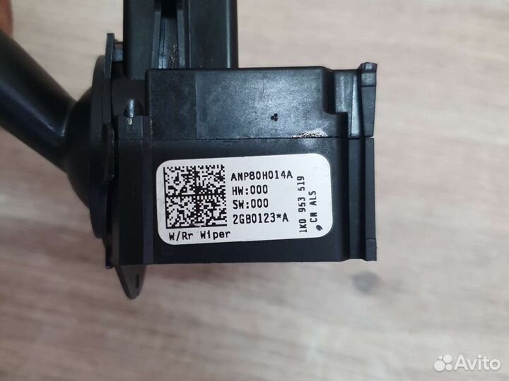 Переключатель дворников Volkswagen golf 6