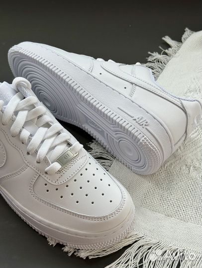 Кроссовки Nike Air Force 1 Белые Оригинал