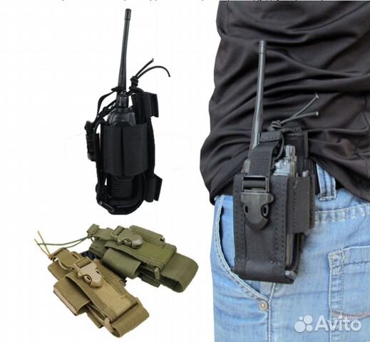 Регулируемый тактический держатель для рации