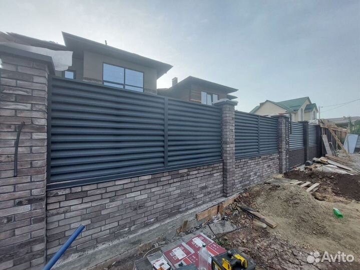 Забор жалюзи с доставкой и НДС