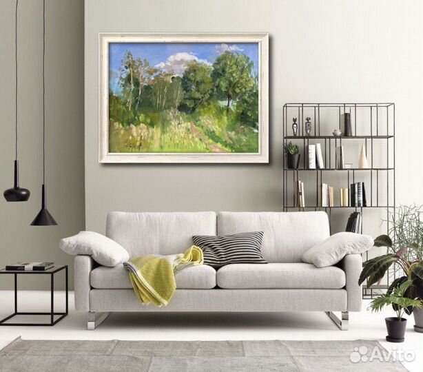 Картина маслом на холсте пейзаж