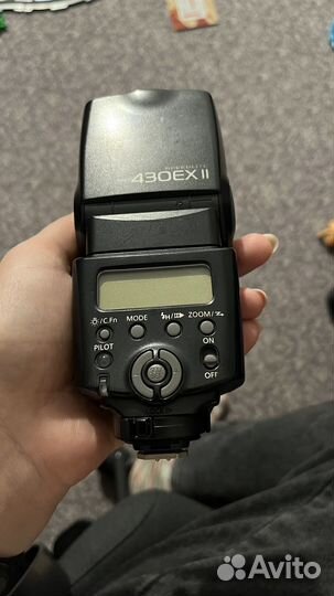 Вспышка камеры canon