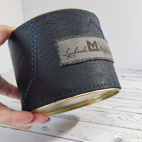 Ремень мужской ручной работы в подарочном тубусе