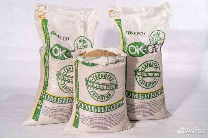 Комбикорм, бвмд, корм для птиц только опт