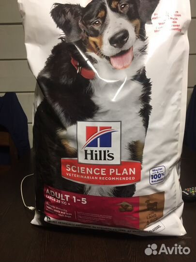 Сухой корм для собак крупных пород