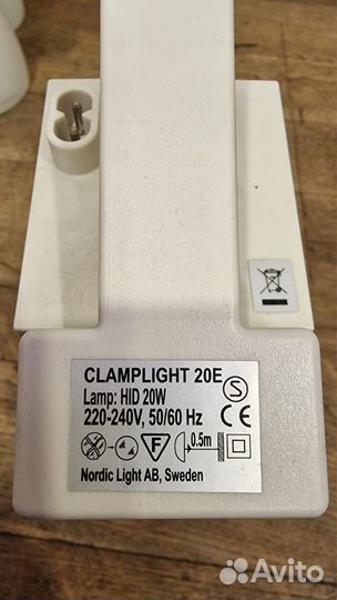 Лампы на клипсах Clamplight 20E (6шт)