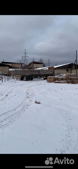 Перевозка лесовозом или площадкой 40 тн