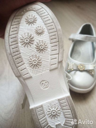 Туфли на девочку 29 размер