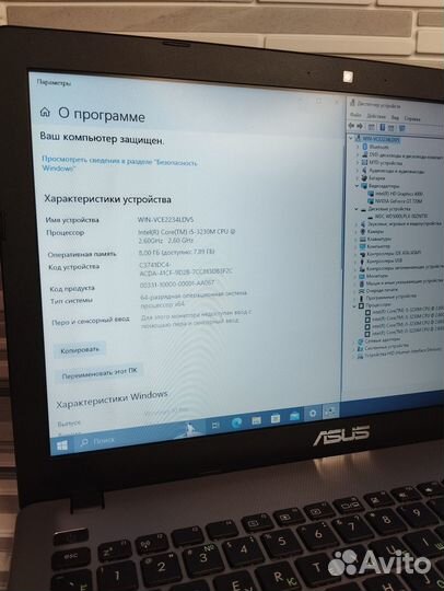 Asus/Corei5/RAM8/500GB/GeForce720m-2gb