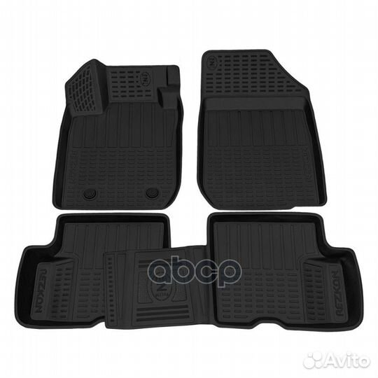 Коврики полиуретан LADA Largus 5 мест Rezkon 05