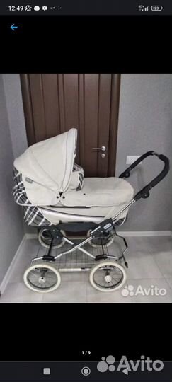 Детская коляска люлька 2 в 1 Emmaljunga