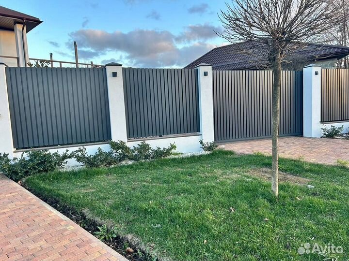 Установка заборов