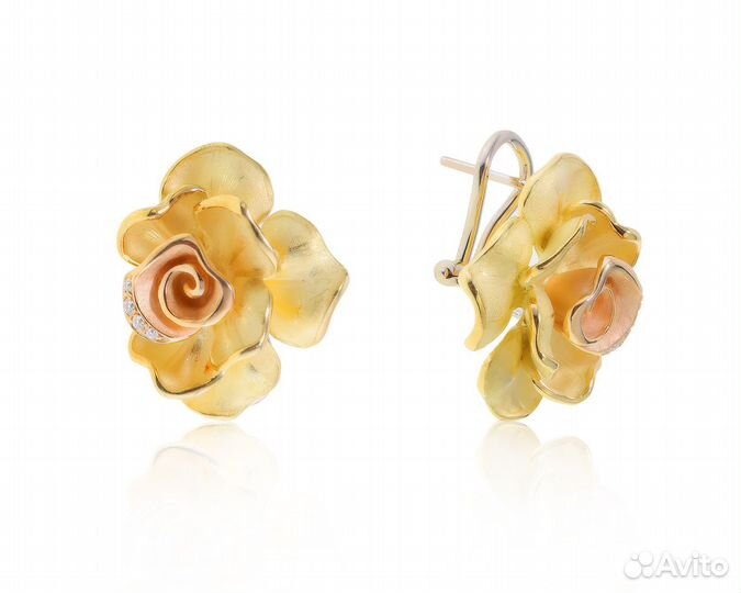 Золотые серьги Annamaria Cammilli