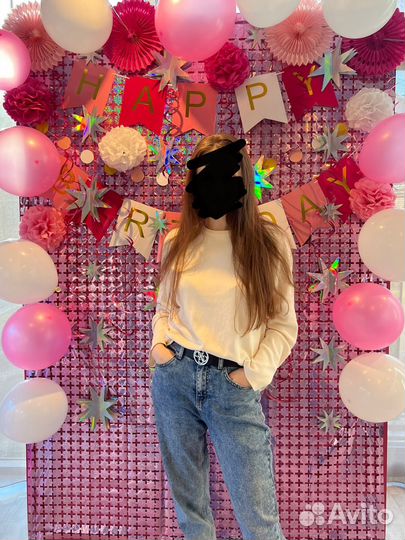 Фотозона розовая. Фотозона для девочек