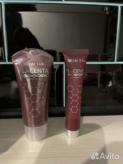 Набор плацентарных кремов 2 шт+ маска в подарок