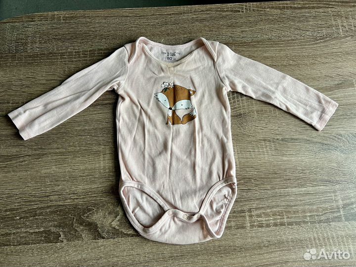 Боди для девочки для дома 80 86