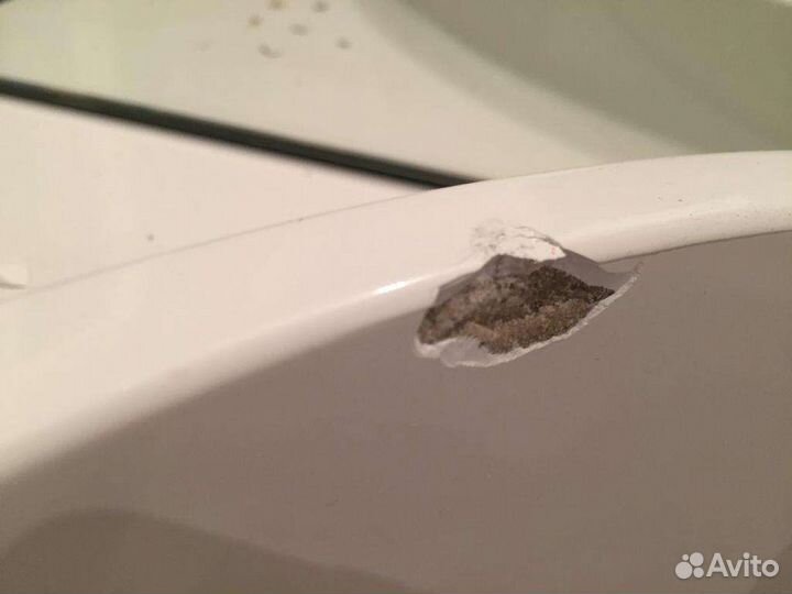 Реставрация ванн. Устраняем сколы, дыры, трещины