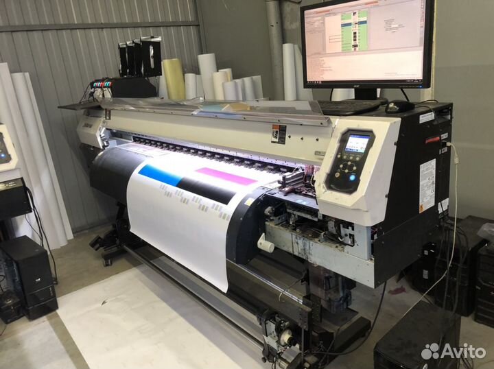 Сoльвeнтный плoттер Мimаki JV300-160