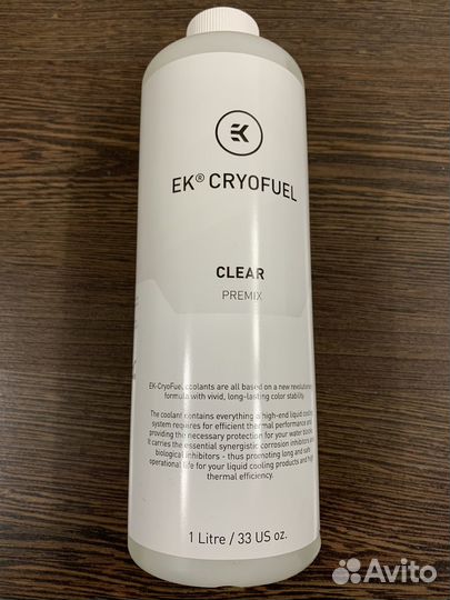 Жидкость сжо сво ekwb EK Cryofuel Clear