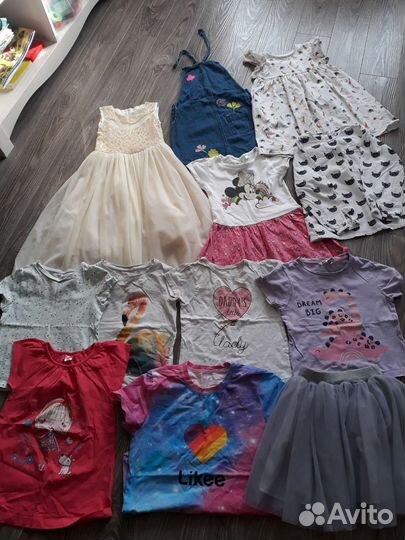 Детская одежда пакетом 104 110