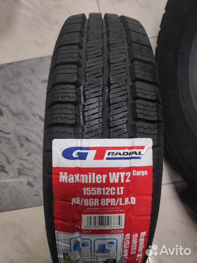 GT Radial Maxmiler WT2 Cargo 155/80 R12C 88R