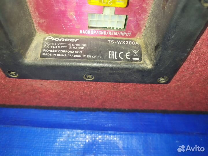 Активный сабвуфер Pioneer TS-WX300A