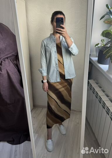 Платье-майка макси