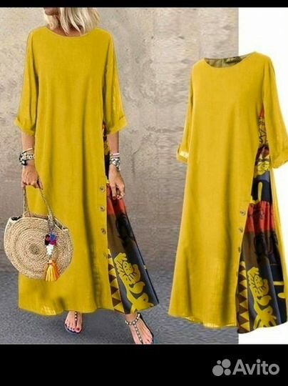 Платье а силуэт XL