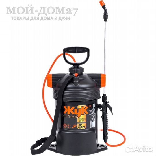 Опрыскиватель пневматический 5 л. жук оптима (оп-2