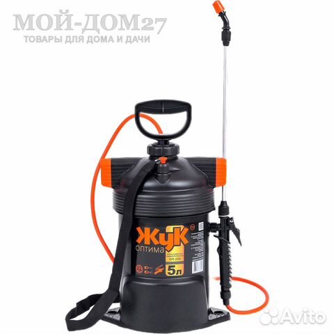 Опрыскиватель пневматический 5 л. жук оптима (оп-2