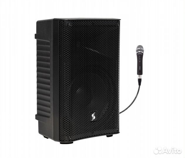 Караоке колонка для дома Stagg AS10 с микрофоном