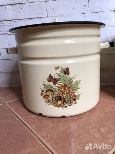 Кастрюли эмалированные СССР